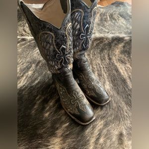 Cross and Wing Corral Boots
